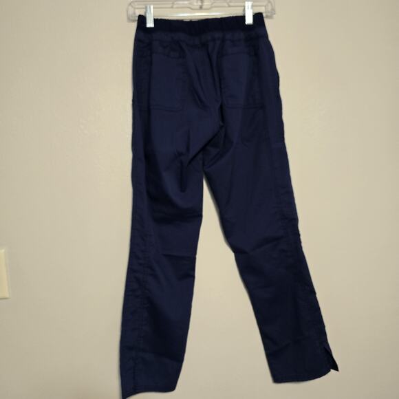Lot of scrub bottoms for women 2 Blue XXS, 1 black S, 1 Gray xs - Picture 7 of 12